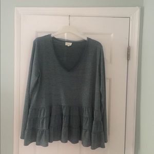 Anthropologie Long Sleeve Top